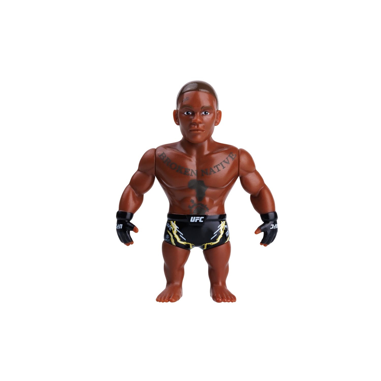 UFC punching bag que incluye figura articulada 7,5 cms y set de lucha 20