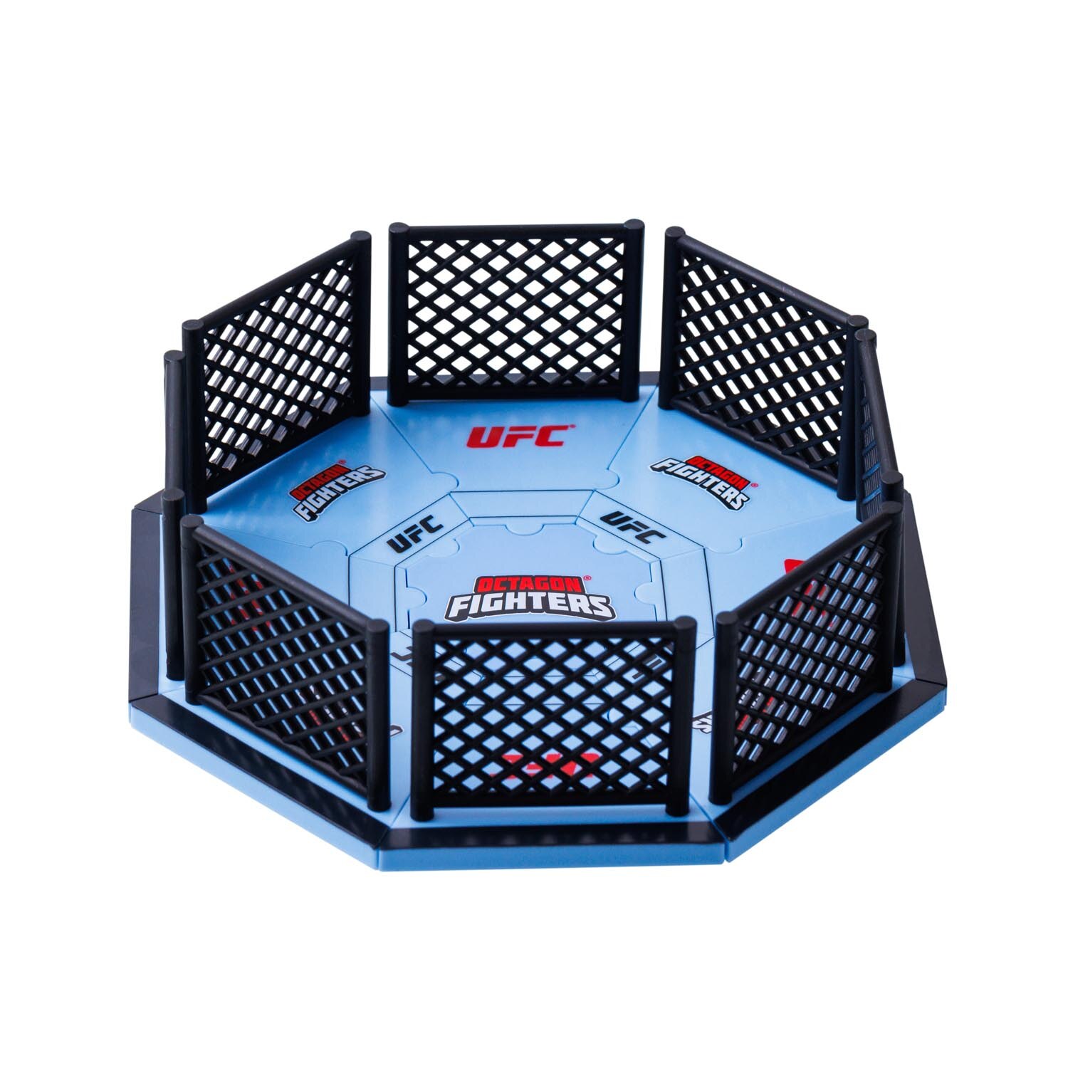 UFC punching bag que incluye figura articulada 7,5 cms y set de lucha 26