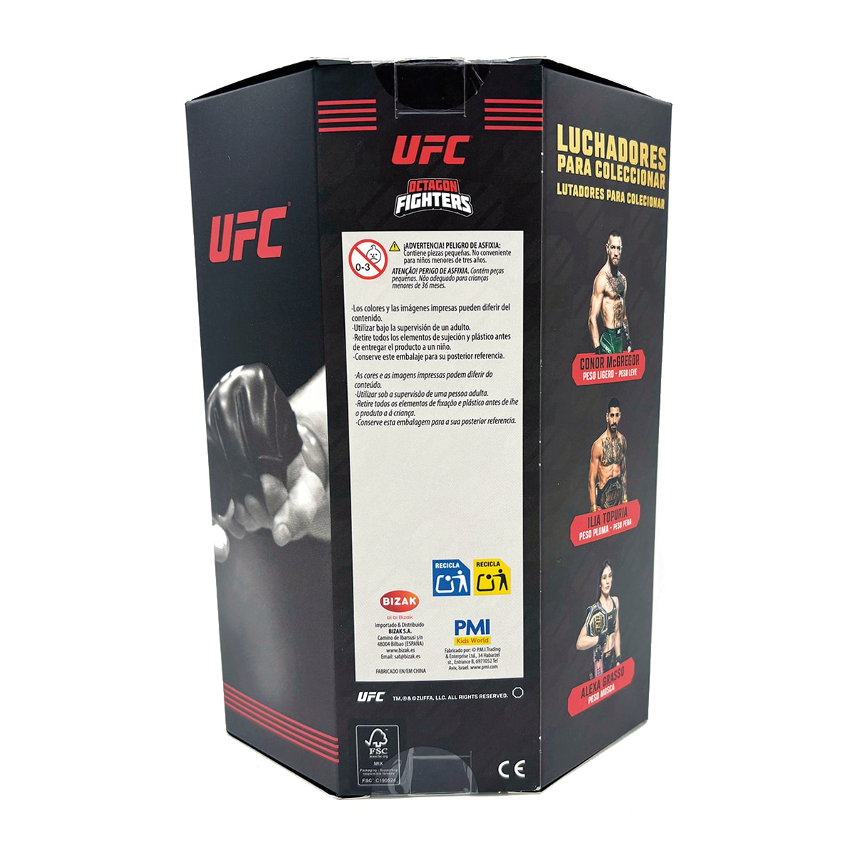 UFC leyendas: maxi figura articulada de 11 cm con accesorios surtido 19