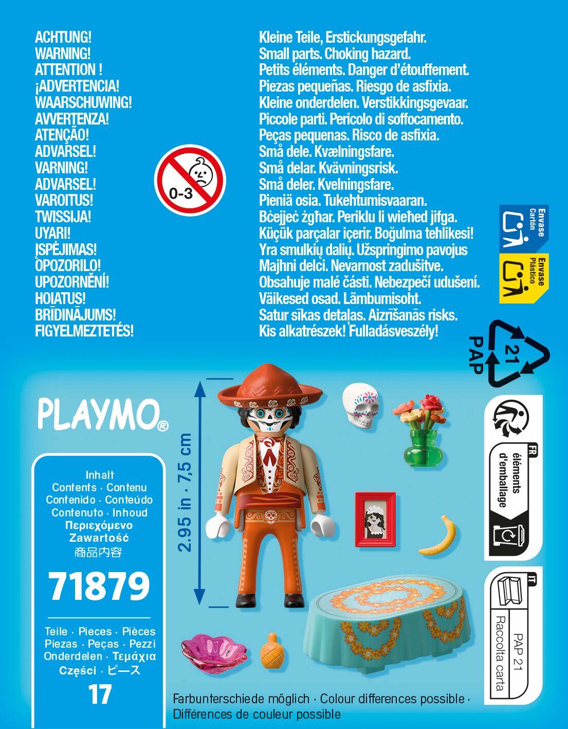 Playset Día de muertos Playmobil 3