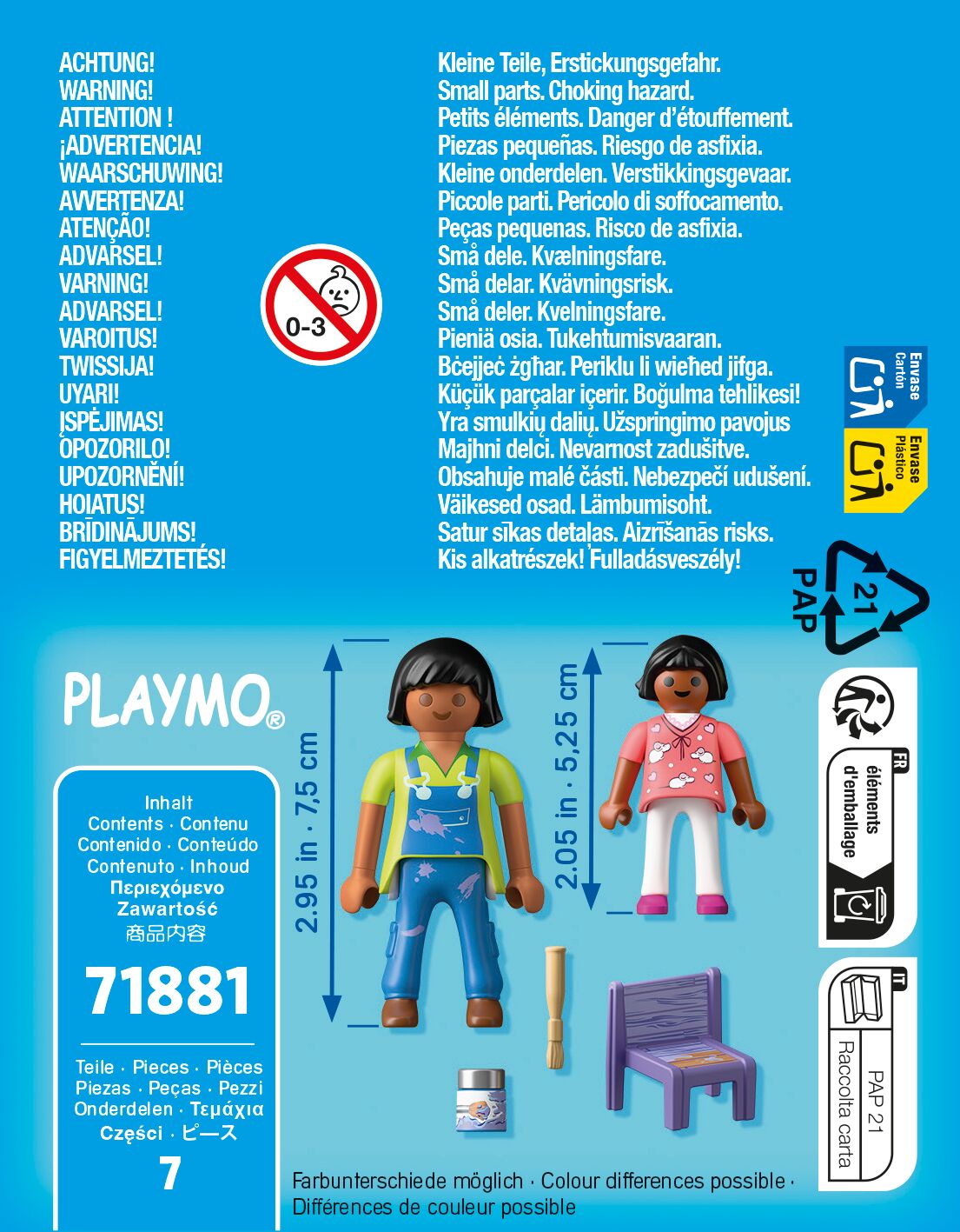 Maquillaje infantil Playmobil 3