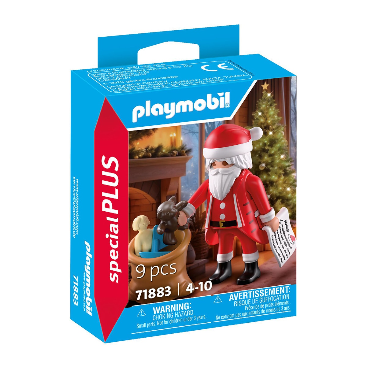 Imagen 0 de Papá Noel con lista de deseos Playmobil