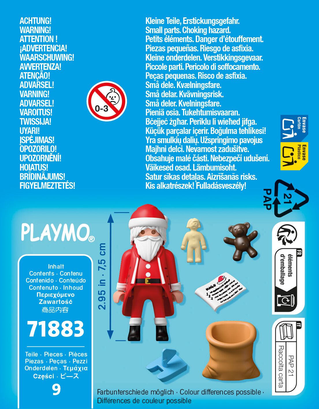 Papá Noel con lista de deseos Playmobil 3