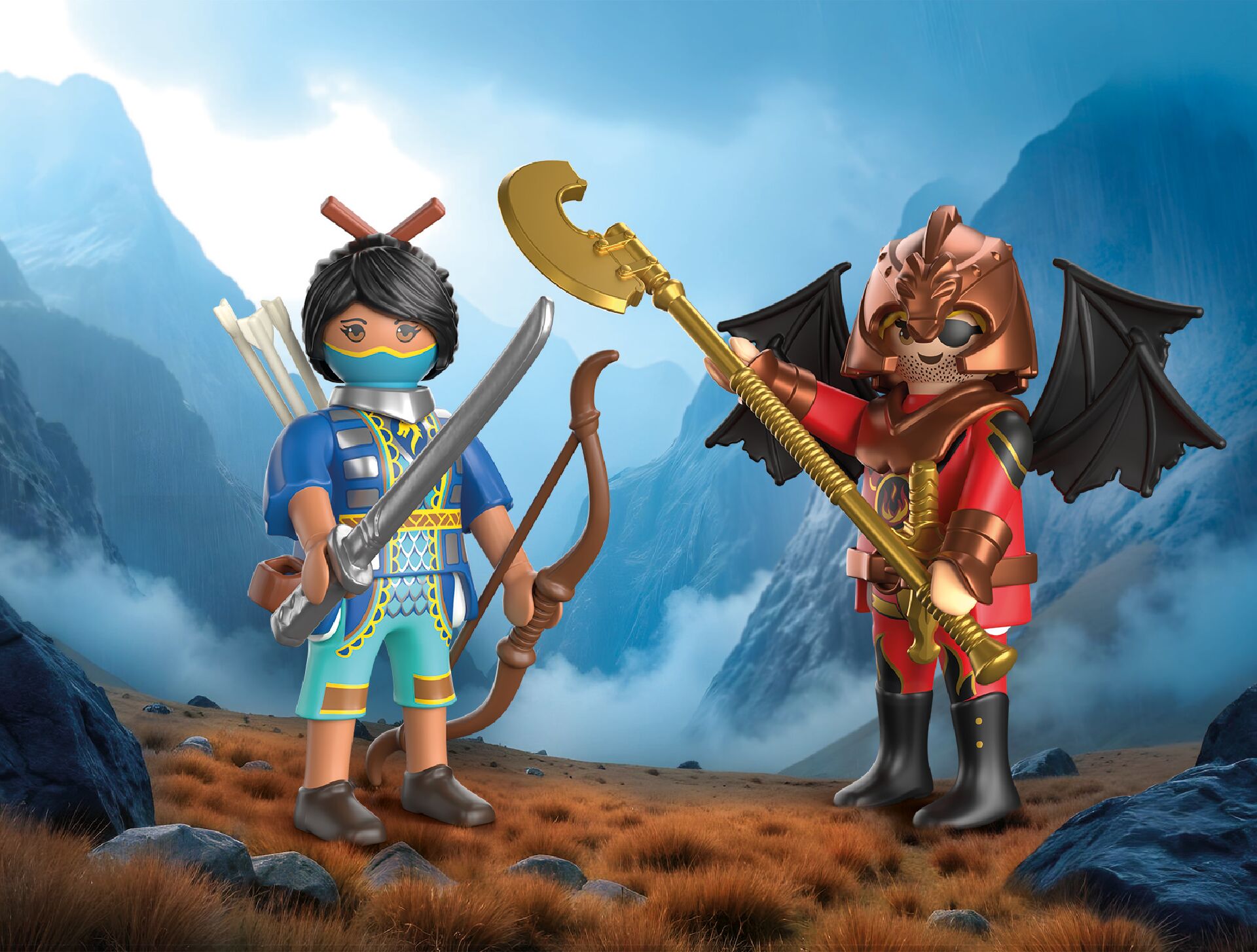 Duelo Novelmore vs. Burnham Playmobil 4