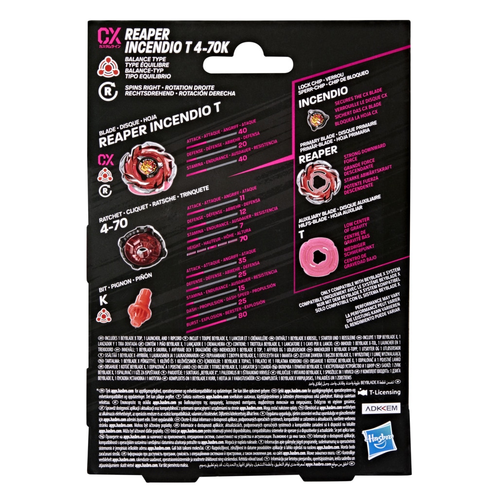 Kit Inicial CX Beyblade modelos surtidos 27