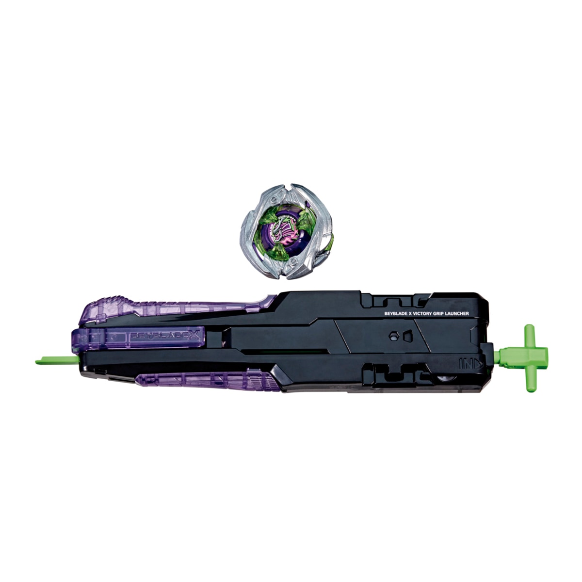 Imagem 0 de Beyblade X Set de Lançador Victory Grip com Saber Samurai 2-70L