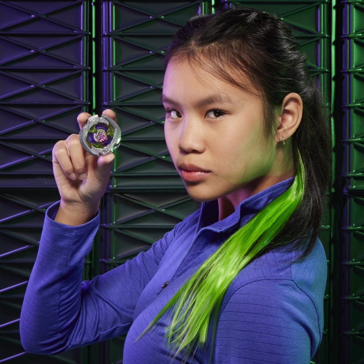 Beyblade X Set de Lançador Victory Grip com Saber Samurai 2-70L 3