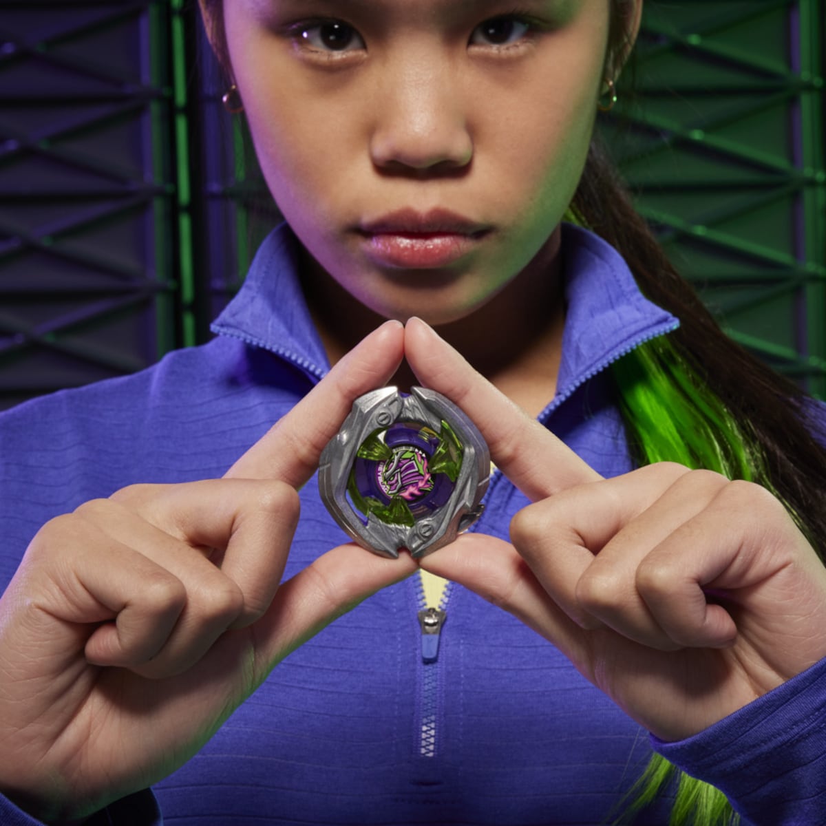 Beyblade X Set de Lançador Victory Grip com Saber Samurai 2-70L 8