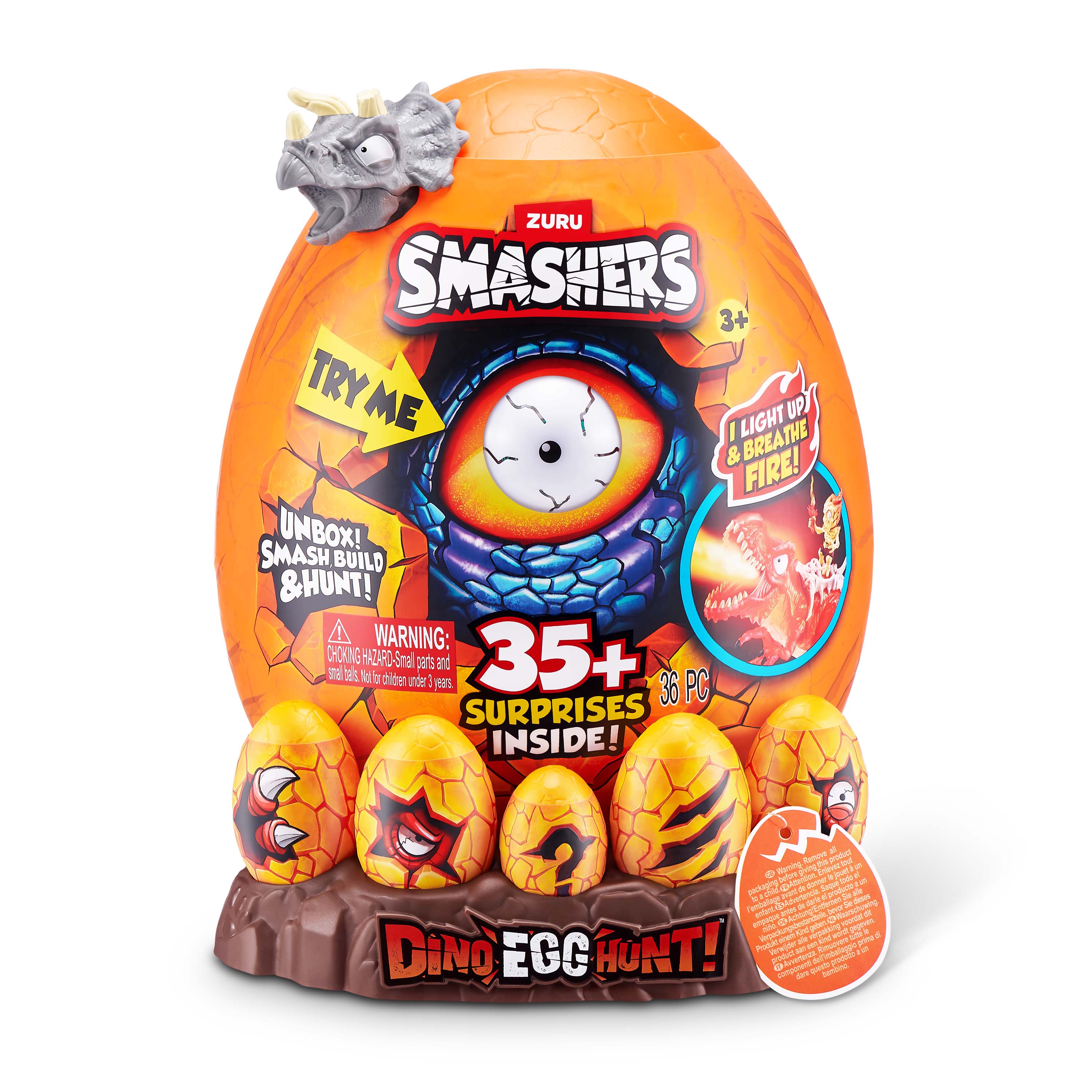 Huevo Sorpresa Dino Egg Hunt Smashers 3
