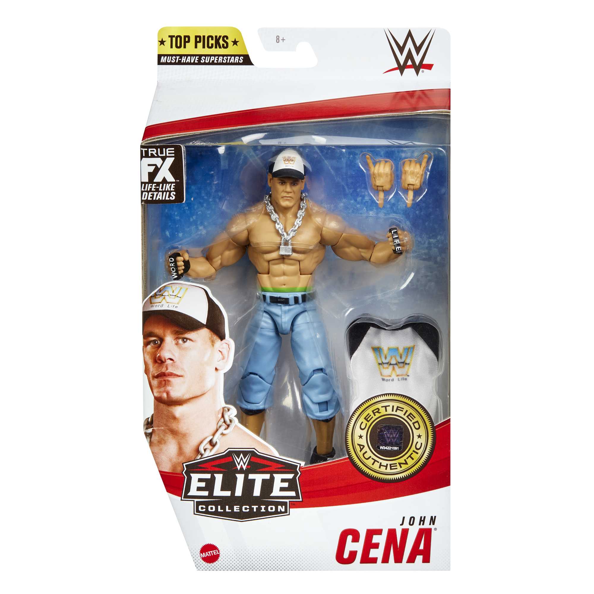 Figura Colección Élite Top Picks WWE Mattel 3