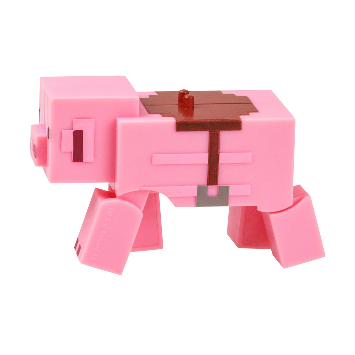 Figura coleccionable figura y animal con movimiento Minecraft Bizak 8