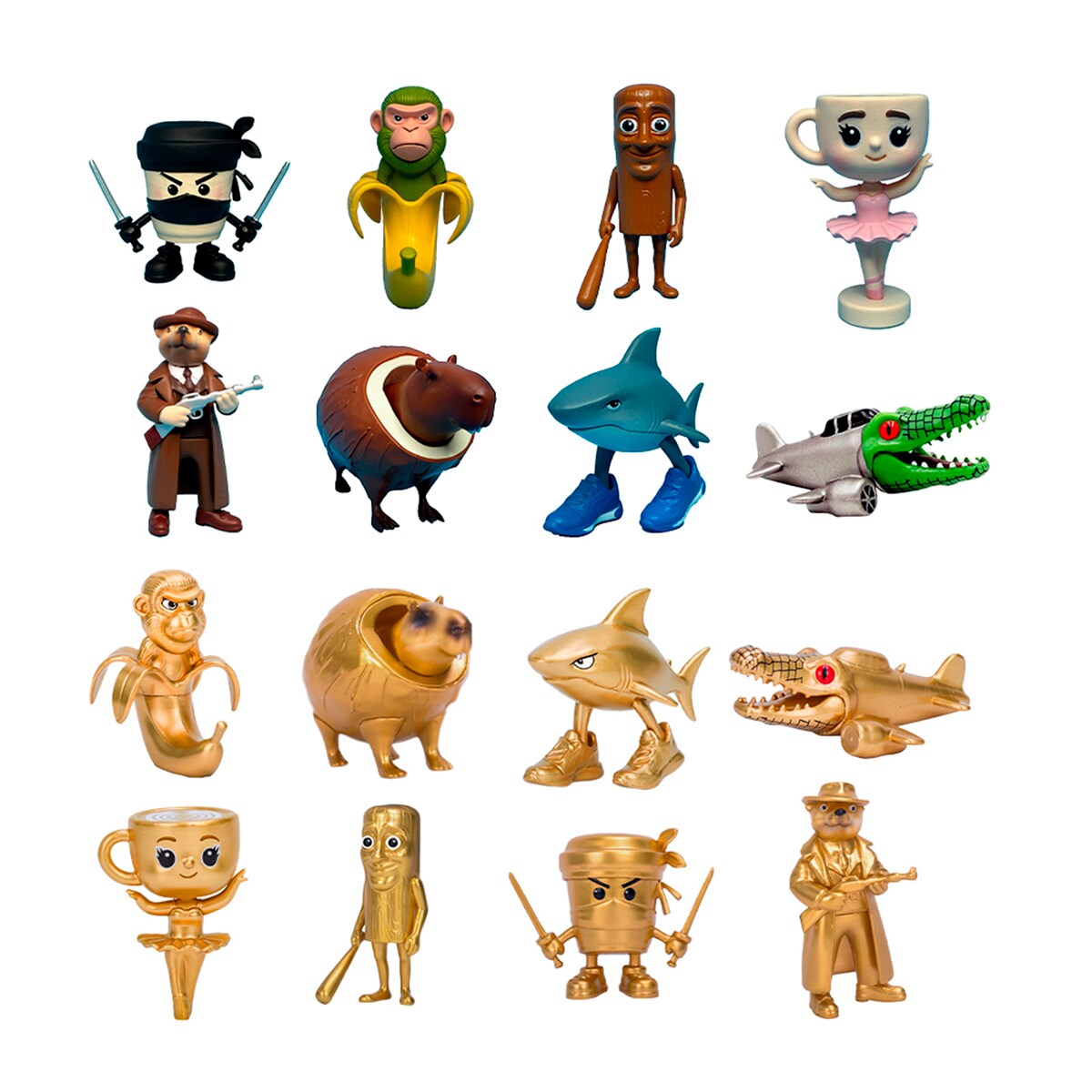 Figuras coleccionables Italian Brainrot pack individual figura sorpresa Bizak 2