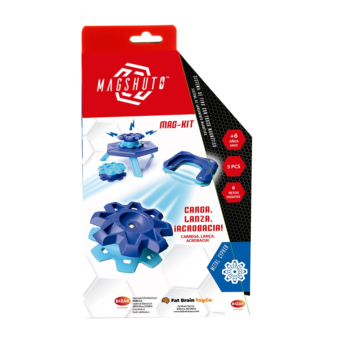 Juguete de acción y estrategia Magshuto magkit Bizak 10