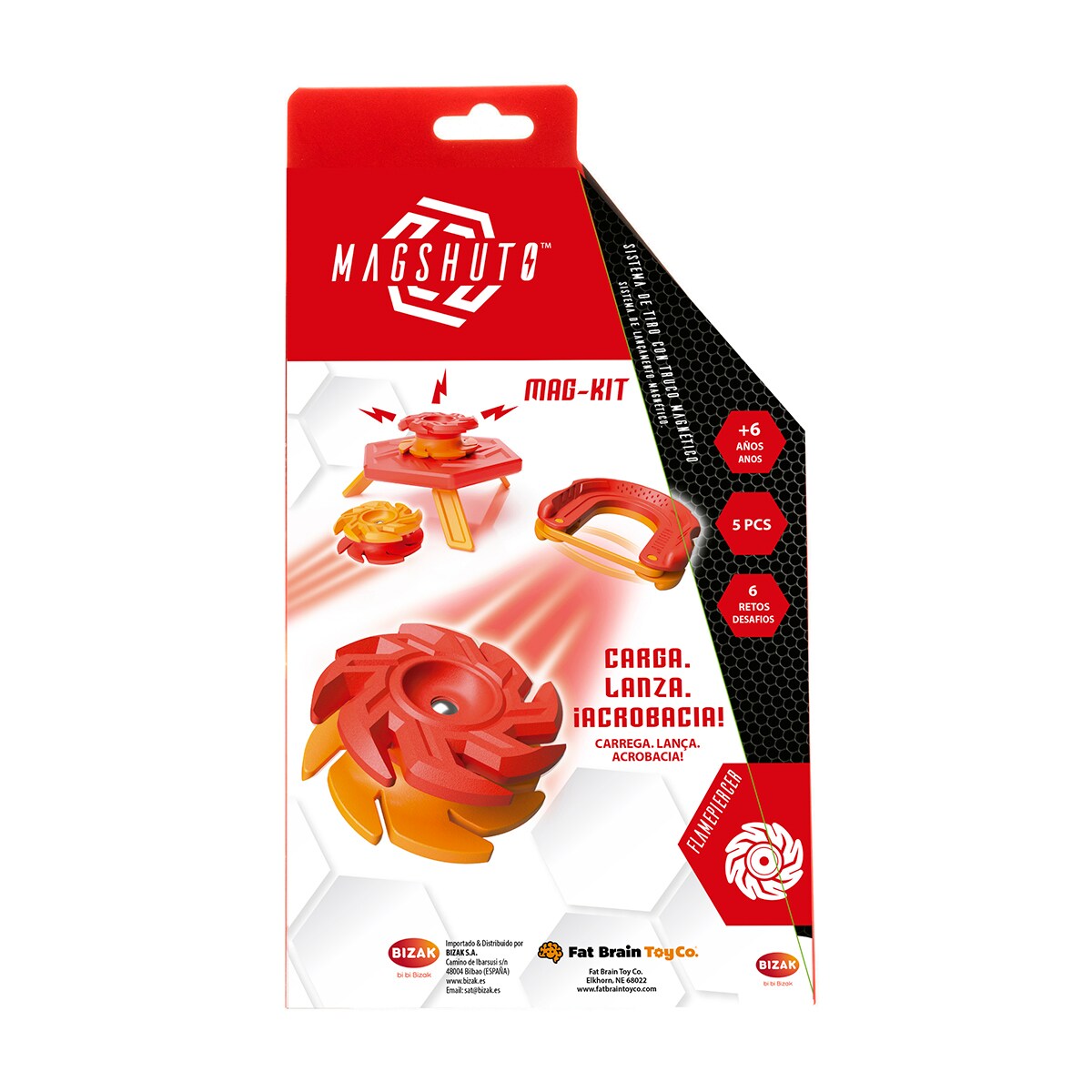Juguete de acción y estrategia Magshuto magkit Bizak 16