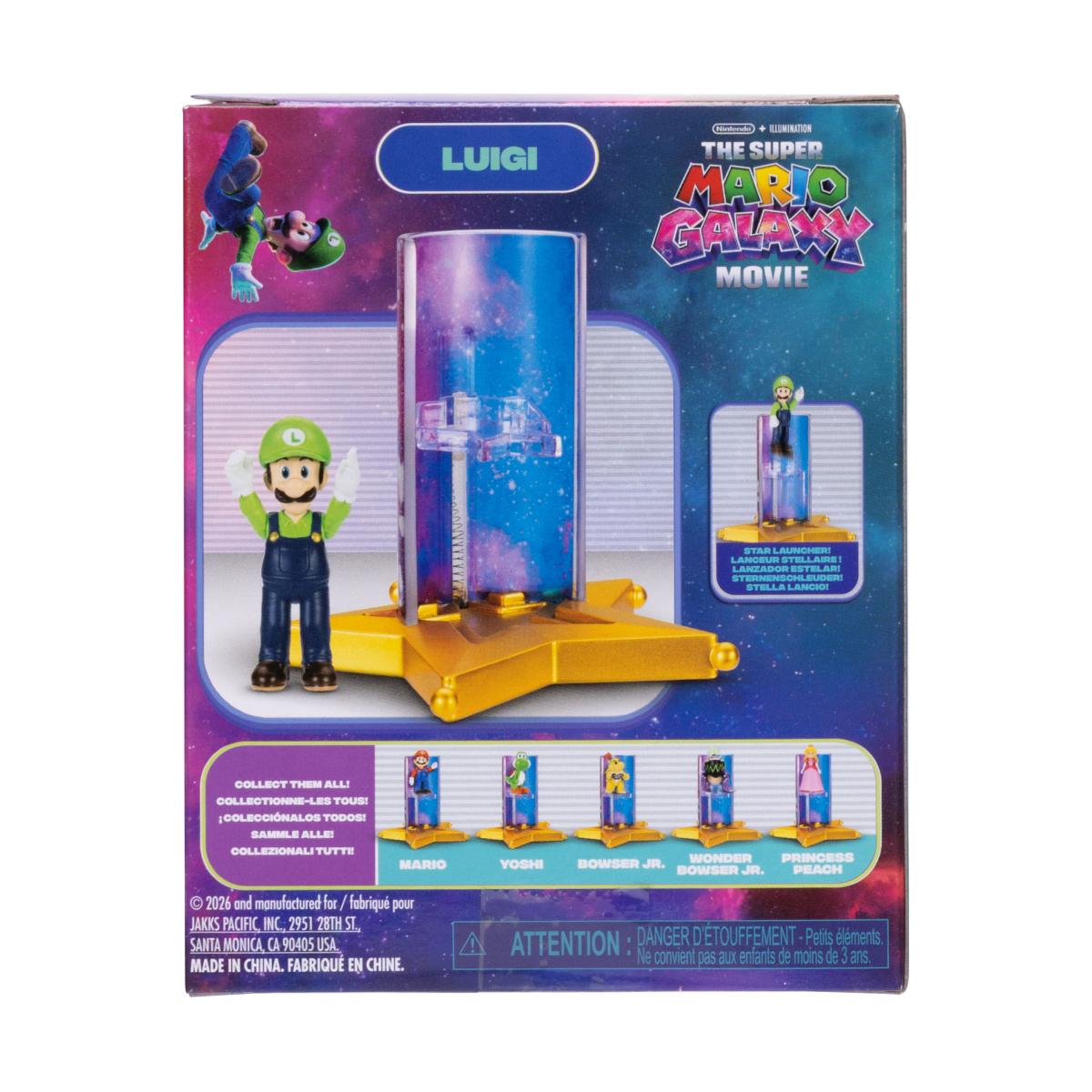 Figuras articuladas con accesorio Super Mario Galaxy modelos surtidos 8