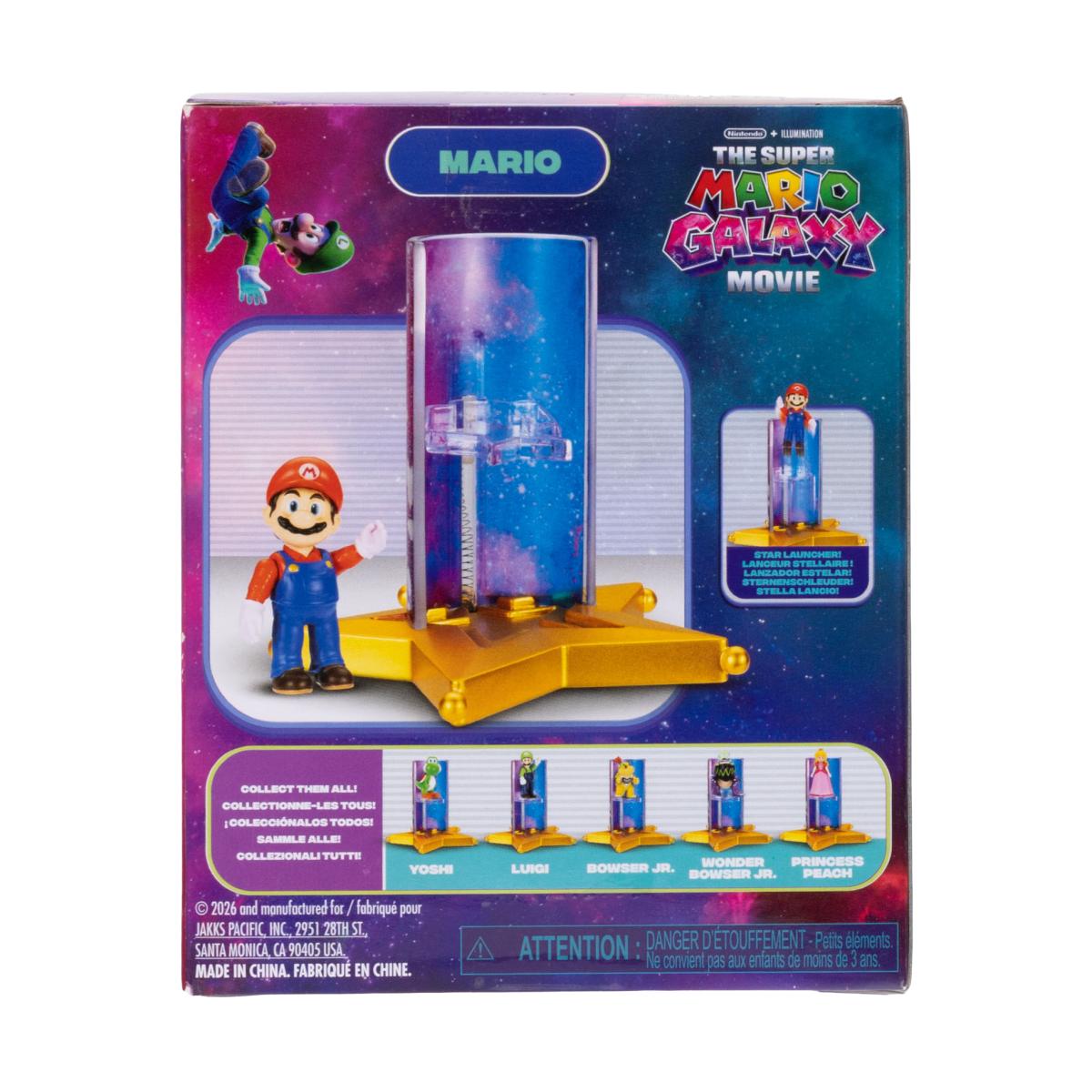 Figuras articuladas con accesorio Super Mario Galaxy modelos surtidos 25