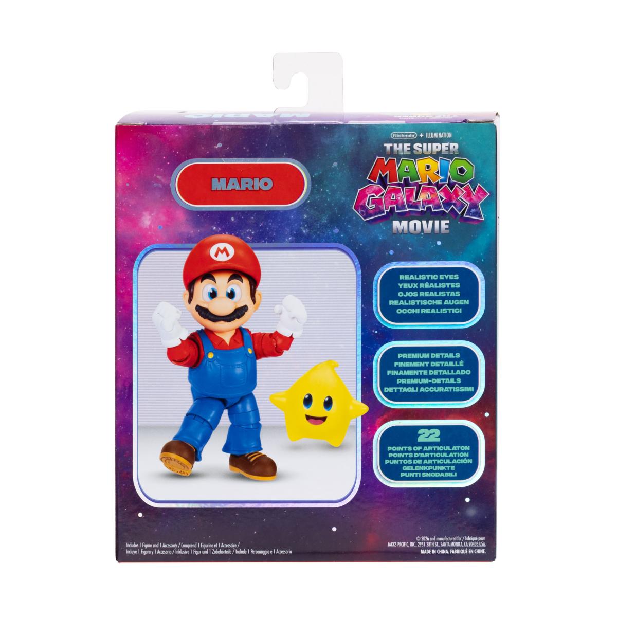Figuras articuladas con accesorio Edición Premium de Super Mario Galaxy. modelos surtidos 30