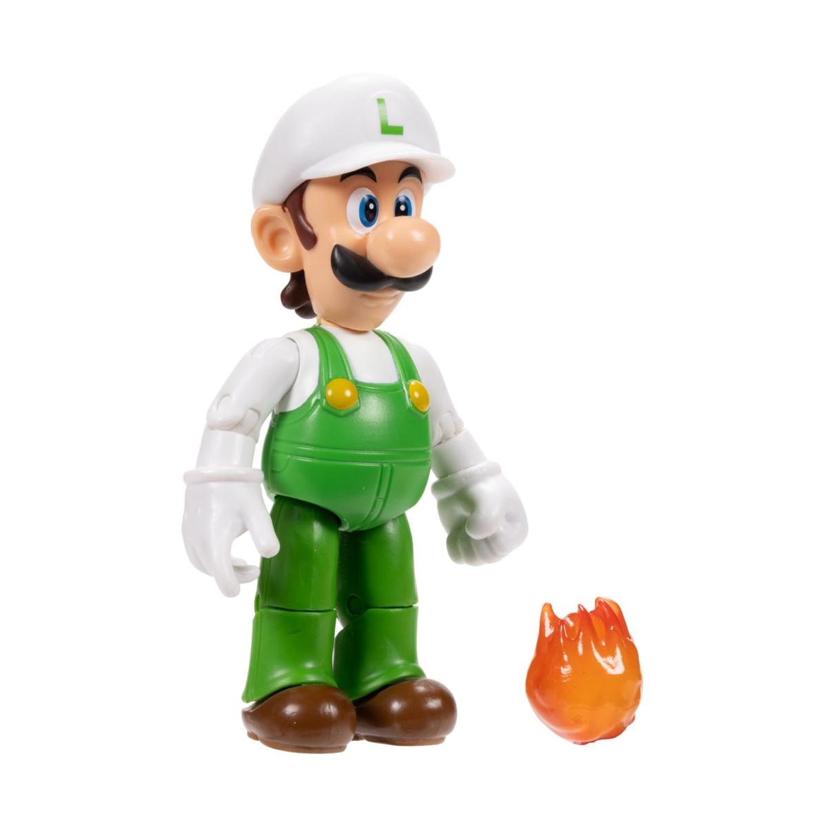 Figuras Cat Mario Fire Luigi Chain Chomp Lemmy Koopa Boo y accesorios Super Mario 9