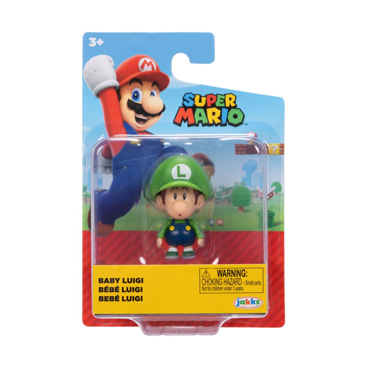 Figuras articuladas Mario Baby Luigi Dry Bones Rosalina y Yoshi Super Mario 14