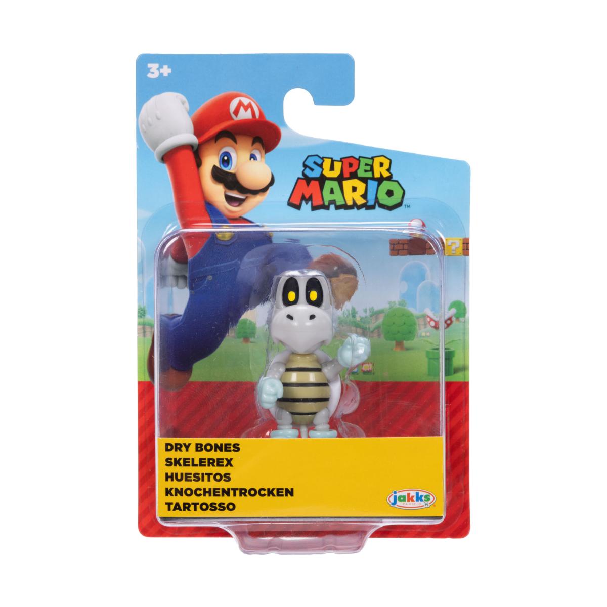 Figuras articuladas Mario Baby Luigi Dry Bones Rosalina y Yoshi Super Mario 18