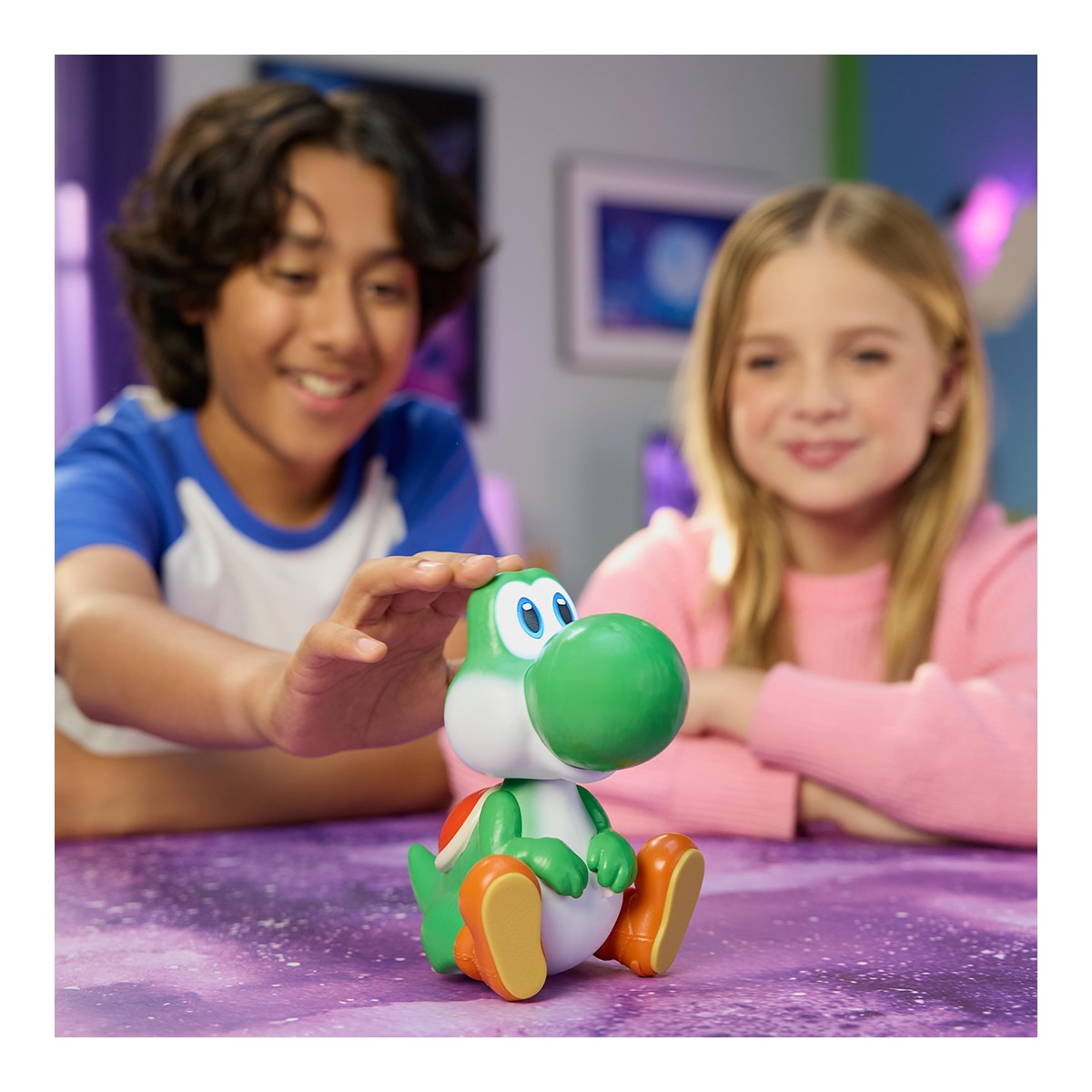 Huevo Yoshi que eclosiona Interactivo Mario Bros Spin Master 8