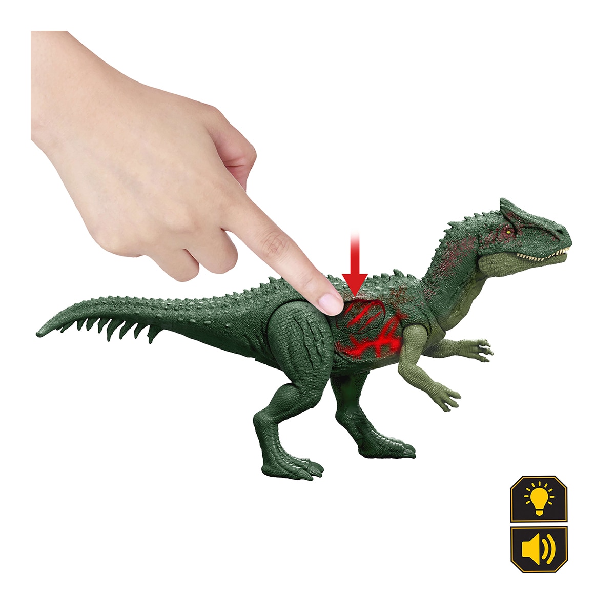 Jurasic World Ultimate Damage Allosaurus 4