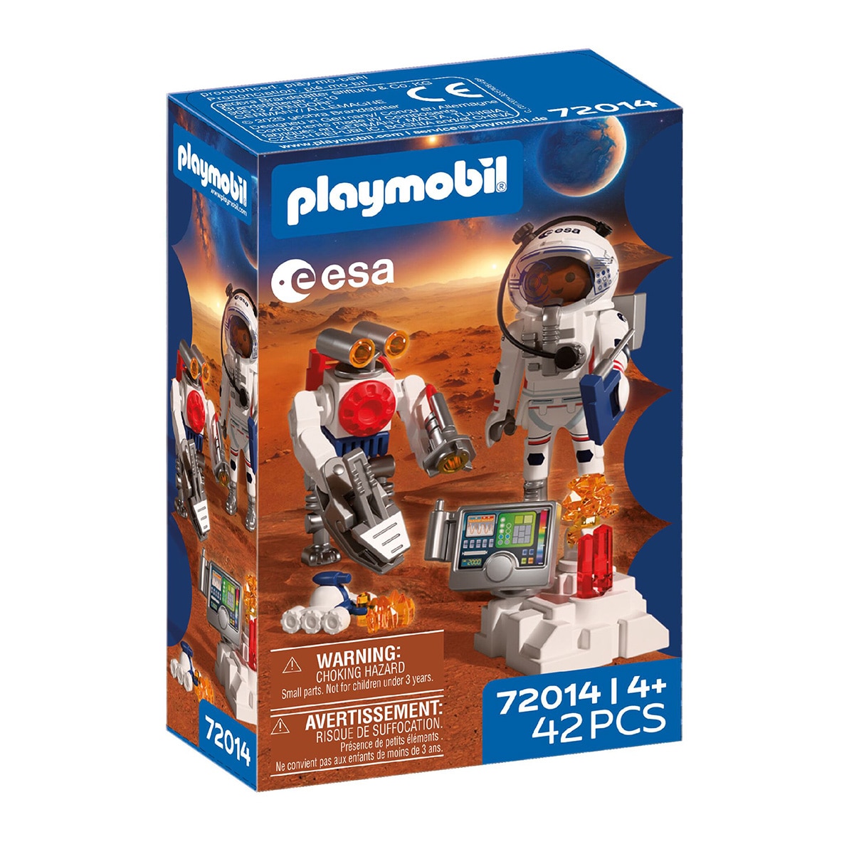 Imagen 0 de Astronauta de la ESA con robot Playmobil