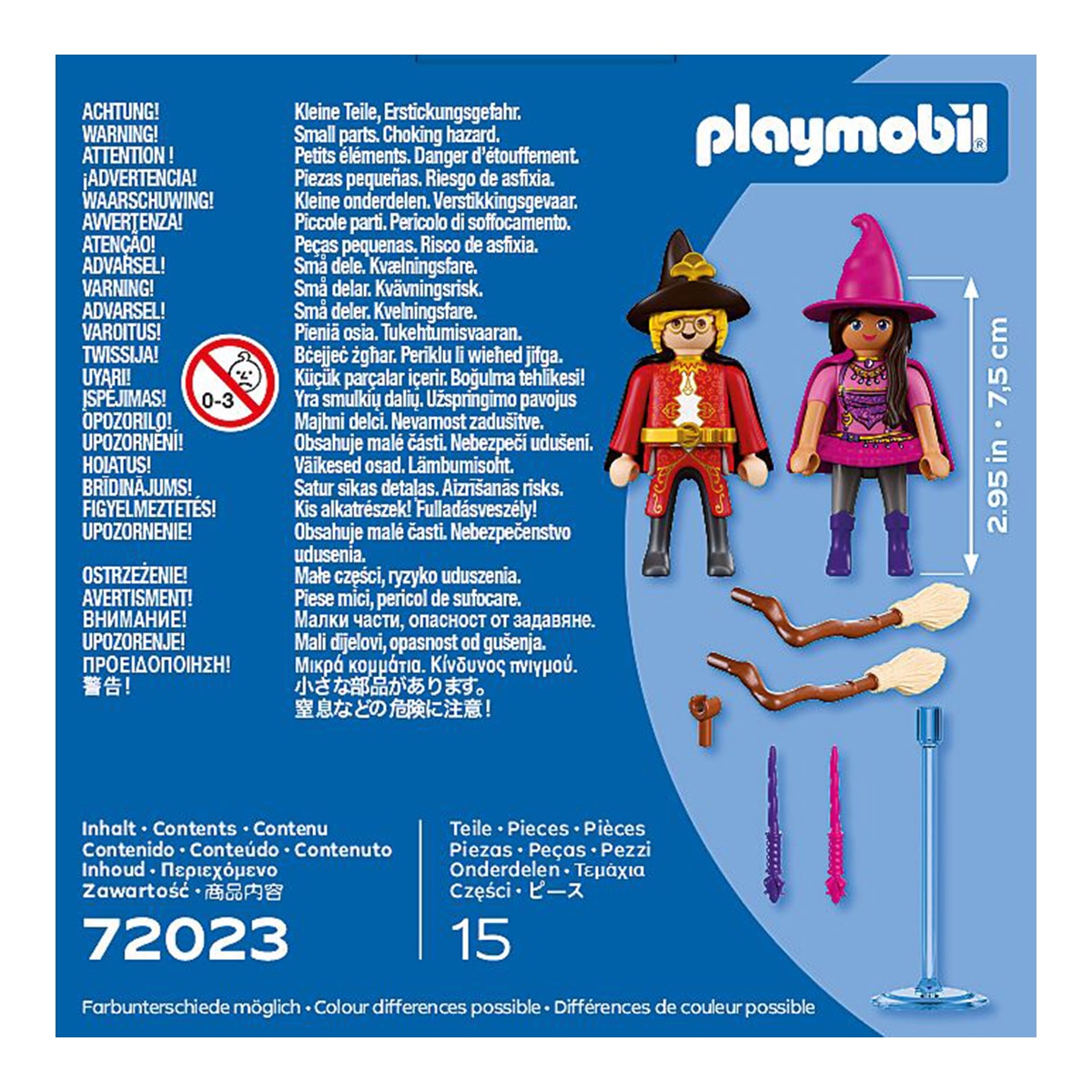 Duo Pack Bruja y mago Playmobil 3