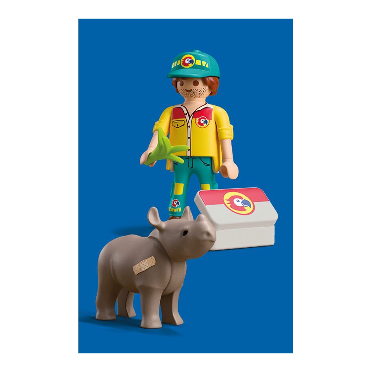 Duo Pack Cuidador con rinoceronte Playmobil 4
