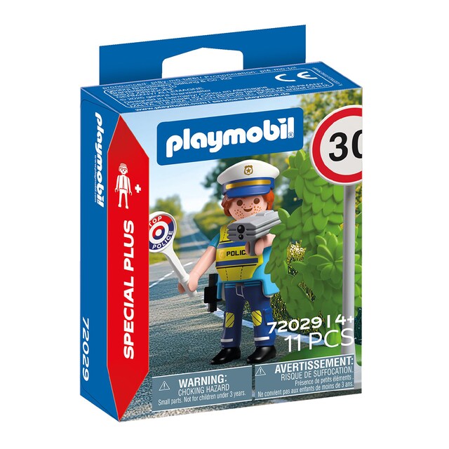 Imagen 0 de Policía con radar de velocidad Playmobil