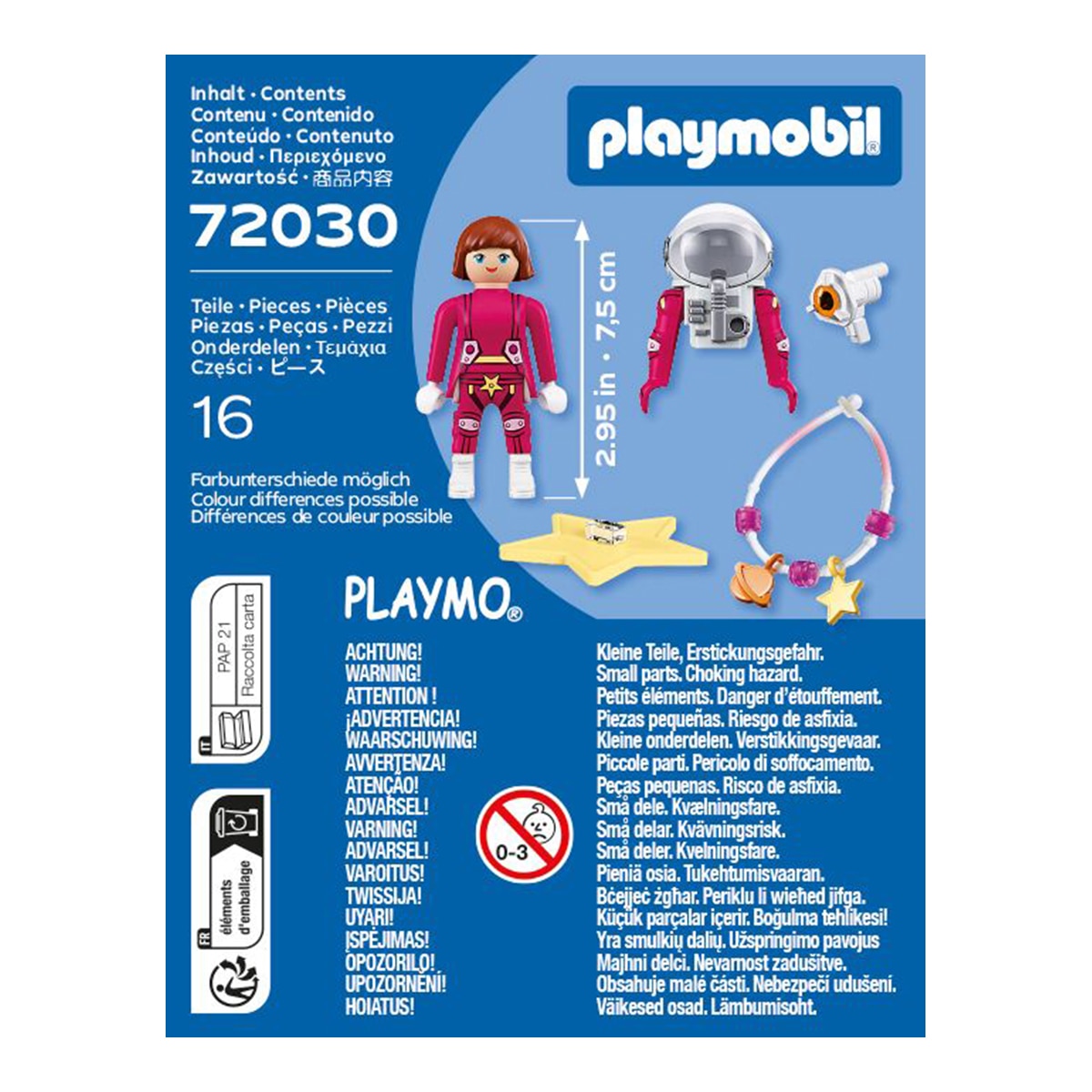 Mujer astronauta Playmobil 3