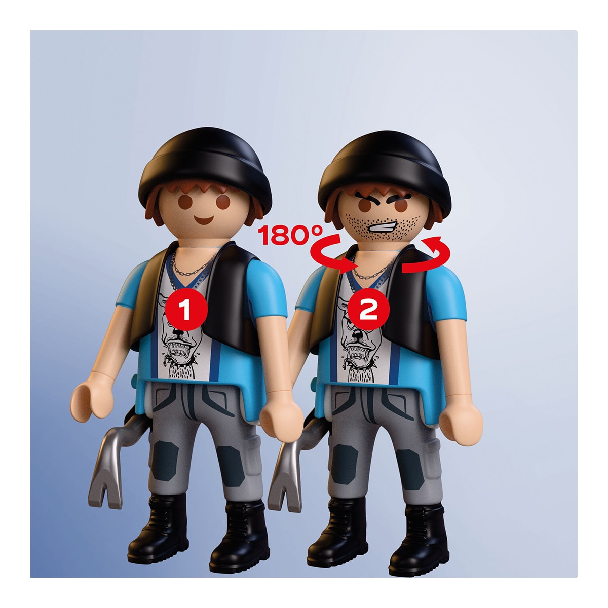 Playmobil Perseguição de Moto 4