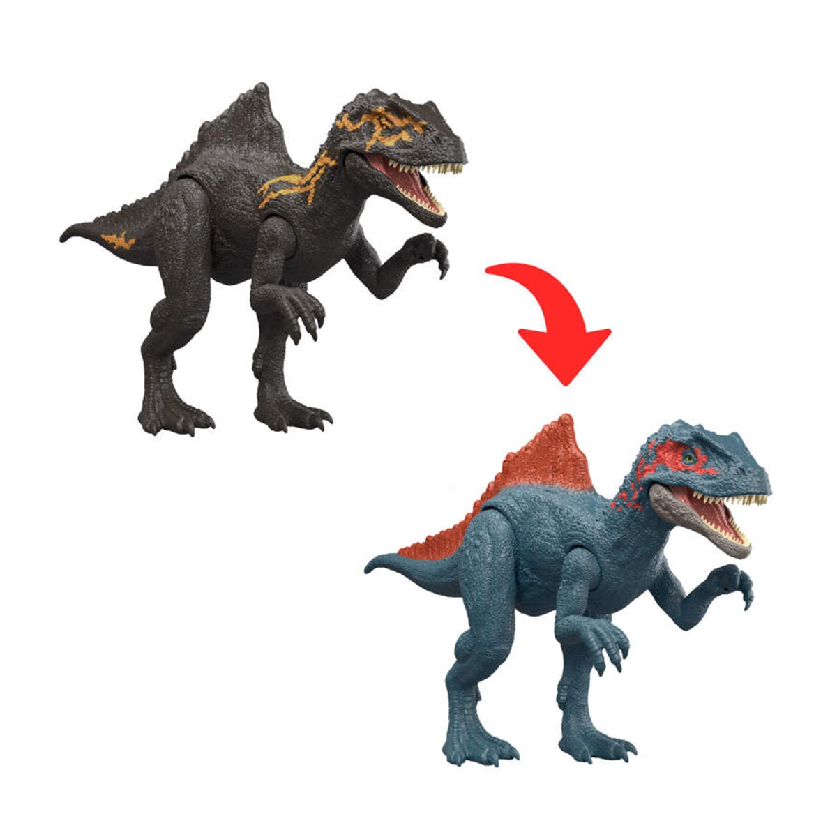 Jurassic World Dino Reveal Deluxe Modelos Sortidos,Envio Aleatório 7