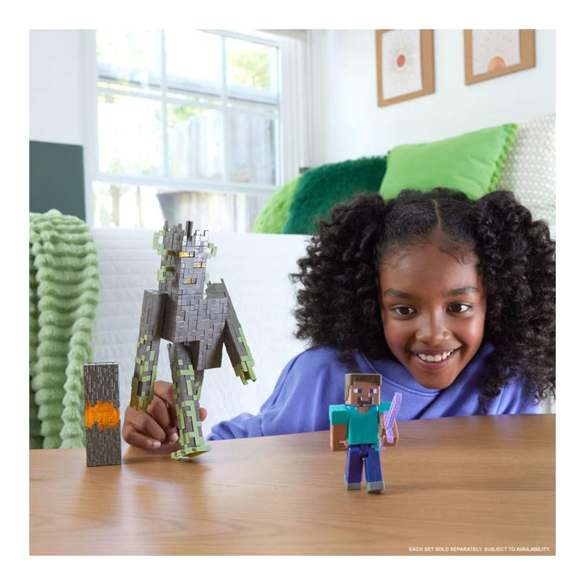 Figura Crepitante Minecraft Mattel modelos surtidos 3