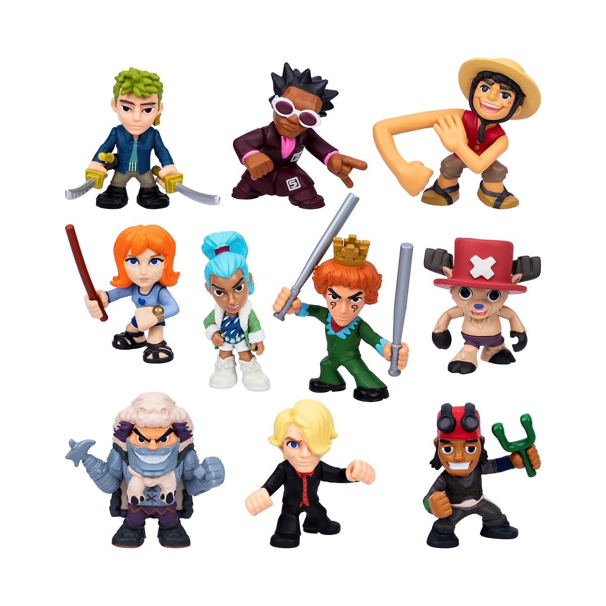 Pack Mini Figura One Piece modelos durtidos Moose 3