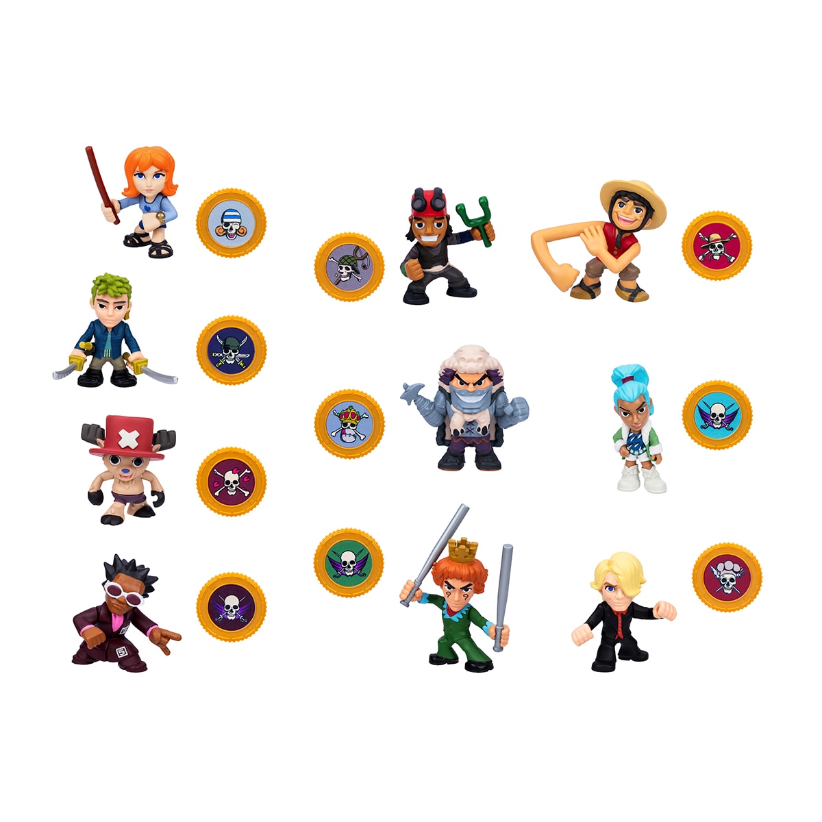 Pack Mini Figura One Piece modelos durtidos Moose 4