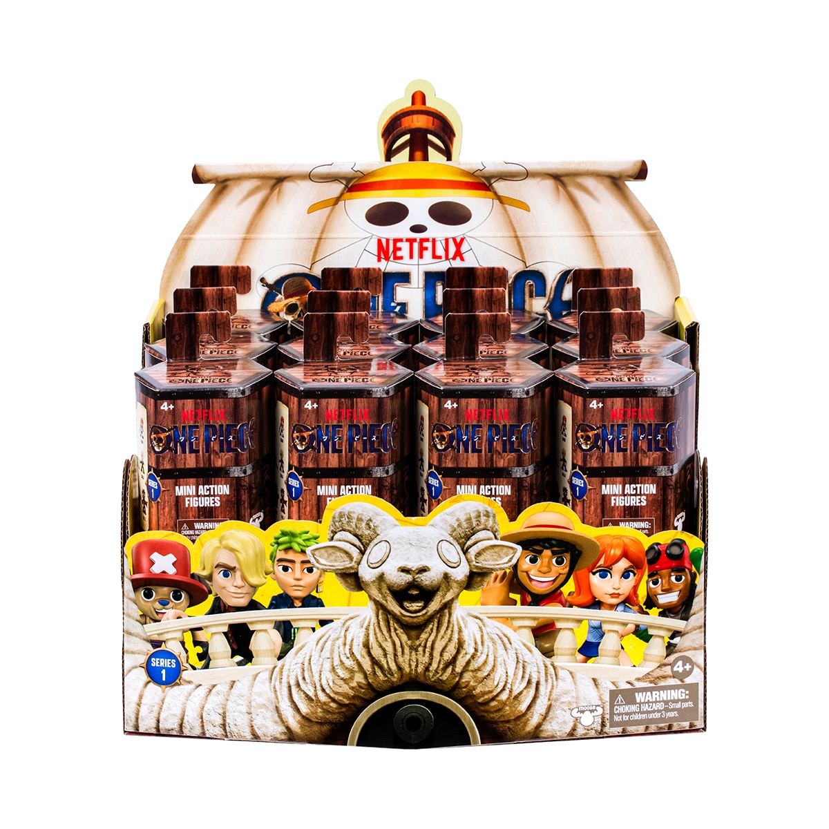 Pack Mini Figura One Piece modelos durtidos Moose 9