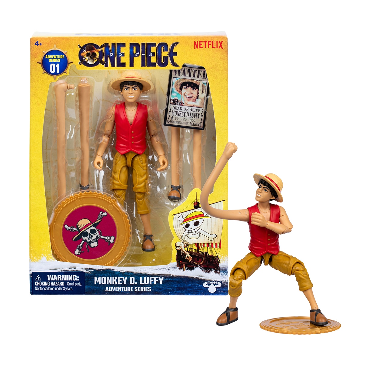Imagen 0 de Figura de Acción Luffy One Piece Moose