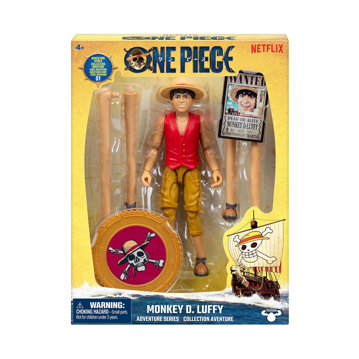 Figura de Acción Luffy One Piece Moose 7