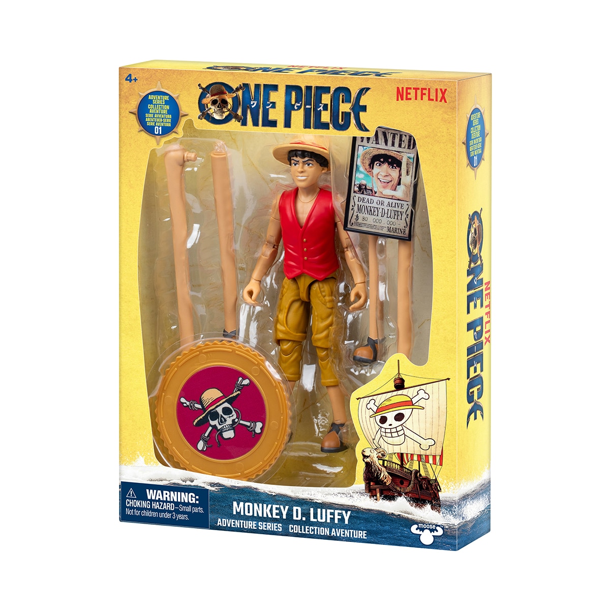 Figura de Acción Luffy One Piece Moose 9