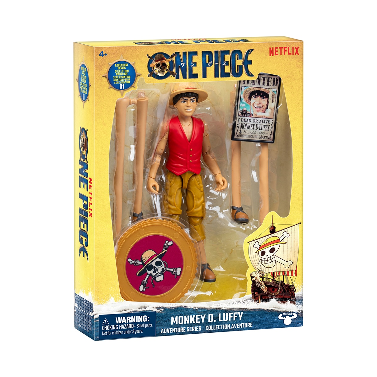 Figura de Acción Luffy One Piece Moose 10