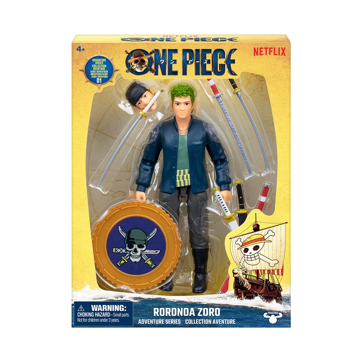 Figura de Acción Zoro One Piece Moose 7