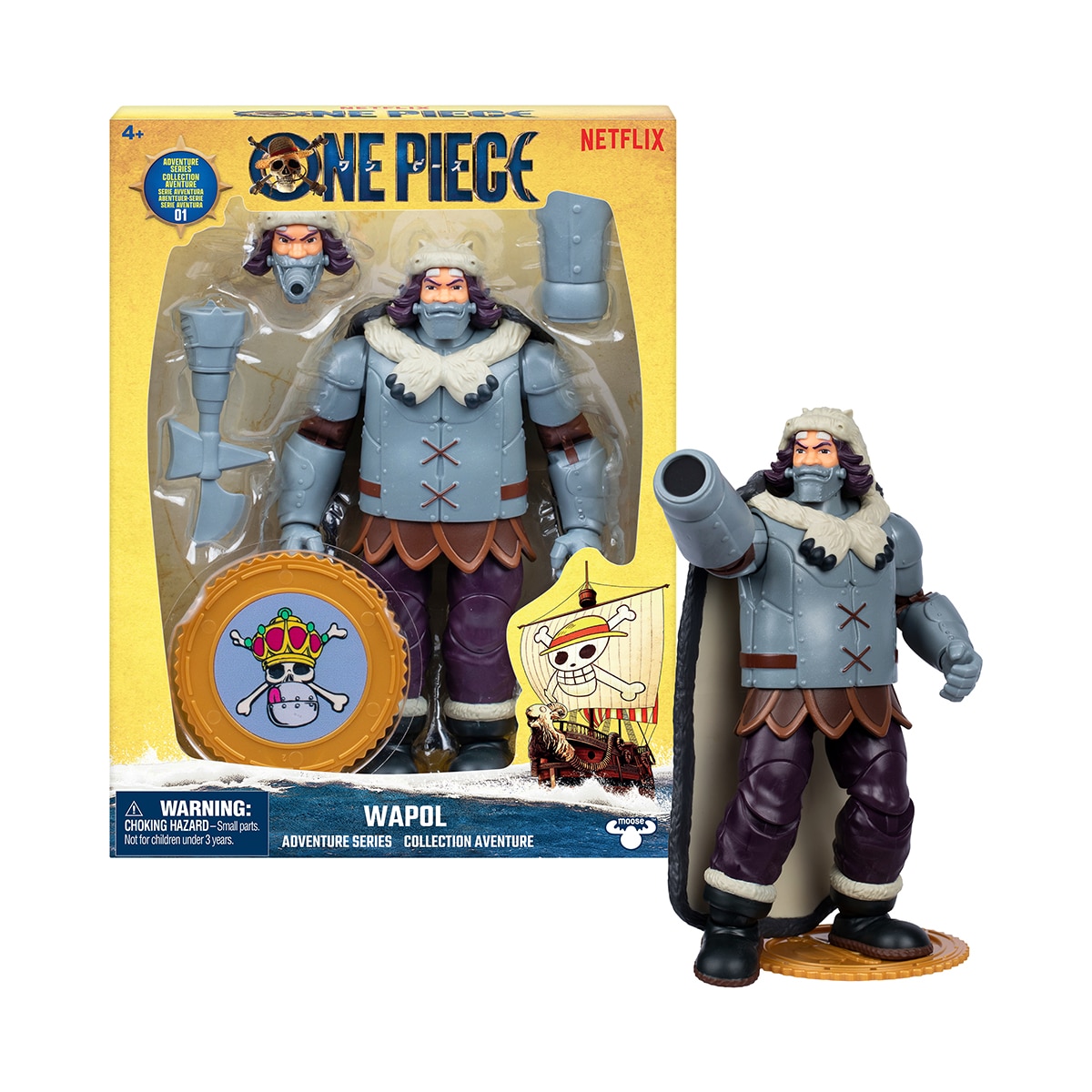 Imagen 0 de Figura de Acción Wapol One Piece Moose