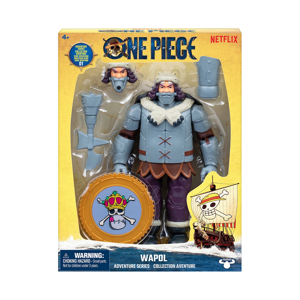 Figura de Acción Wapol One Piece Moose 7