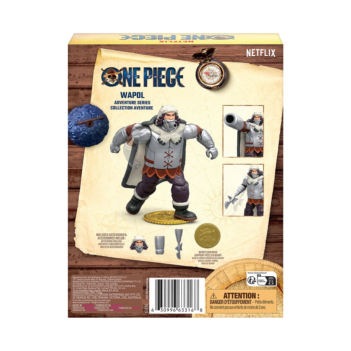 Figura de Acción Wapol One Piece Moose 8