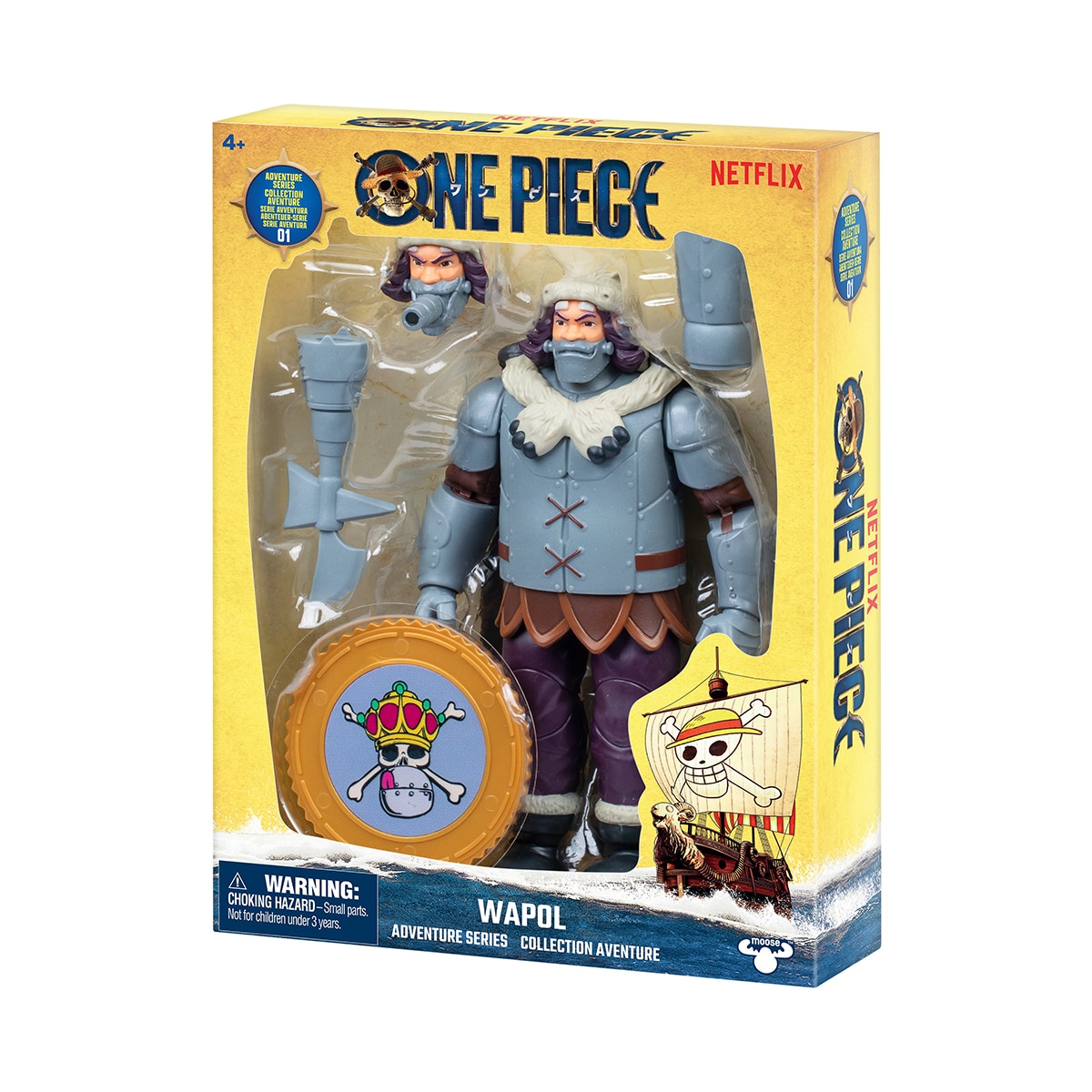 Figura de Acción Wapol One Piece Moose 9