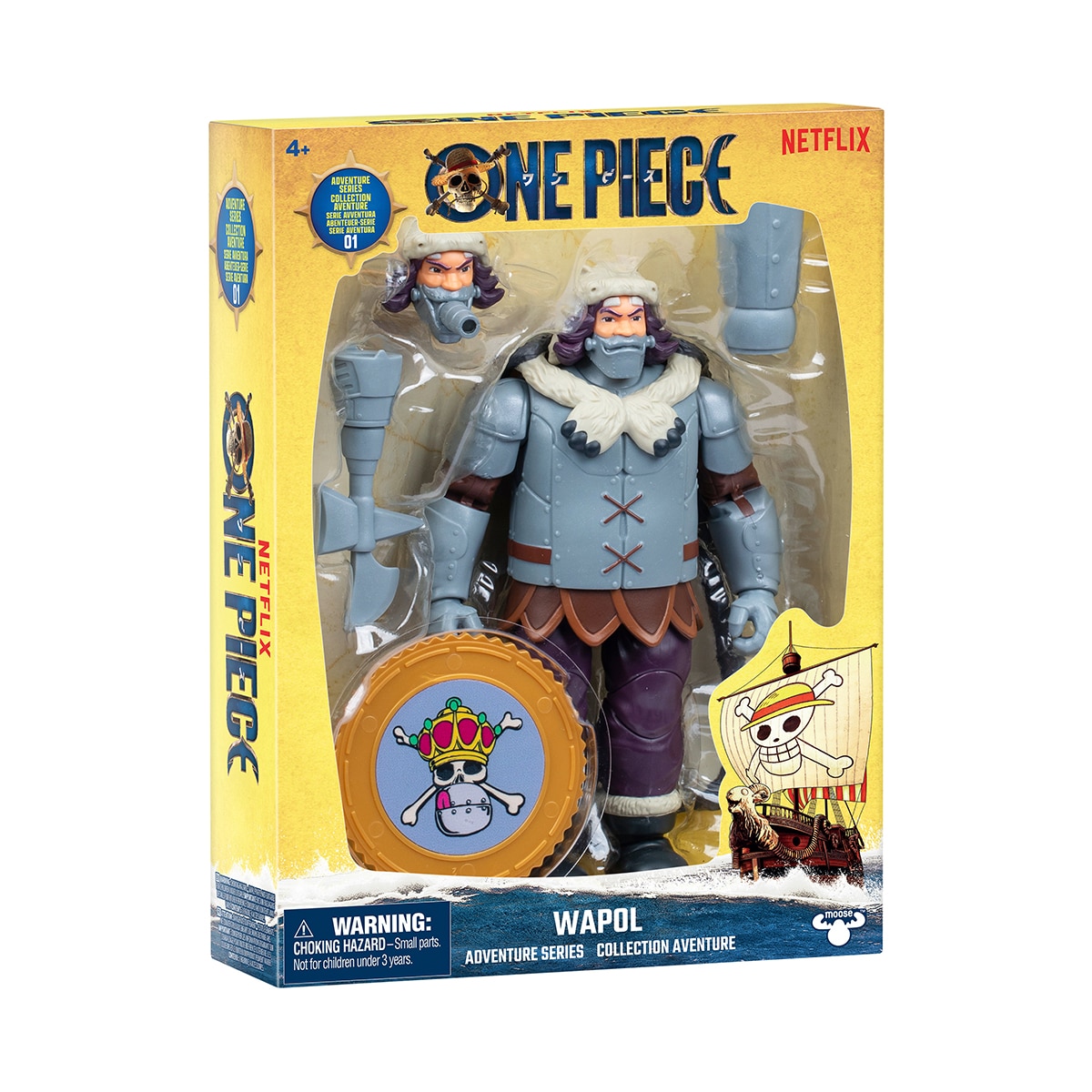 Figura de Acción Wapol One Piece Moose 10