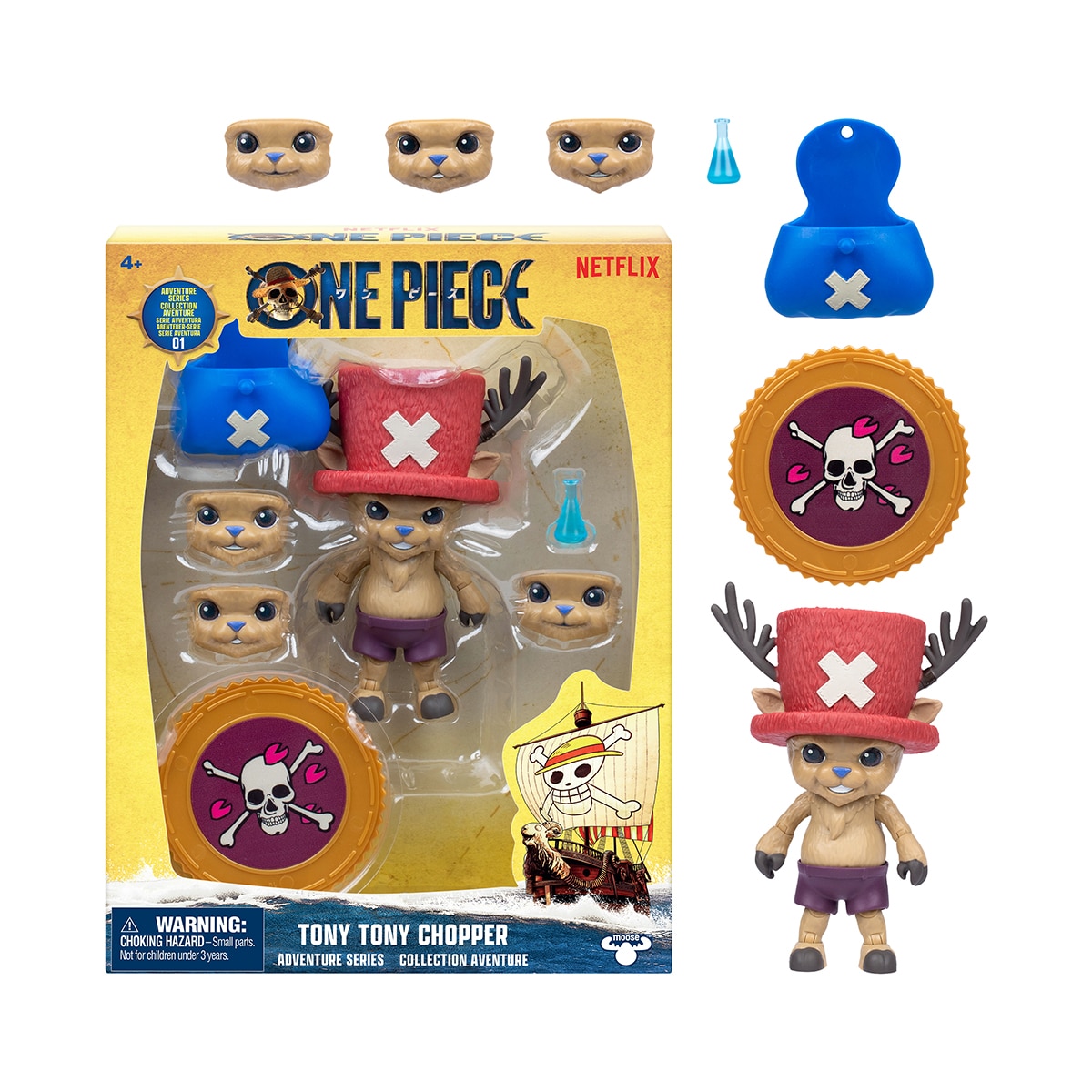 Figura de Acción Chopper One Piece Moose 6