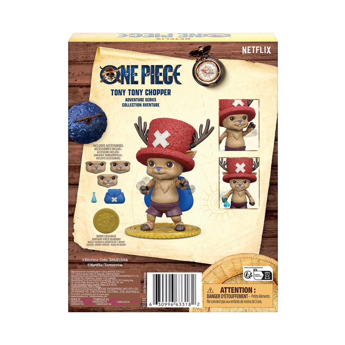 Figura de Acción Chopper One Piece Moose 8