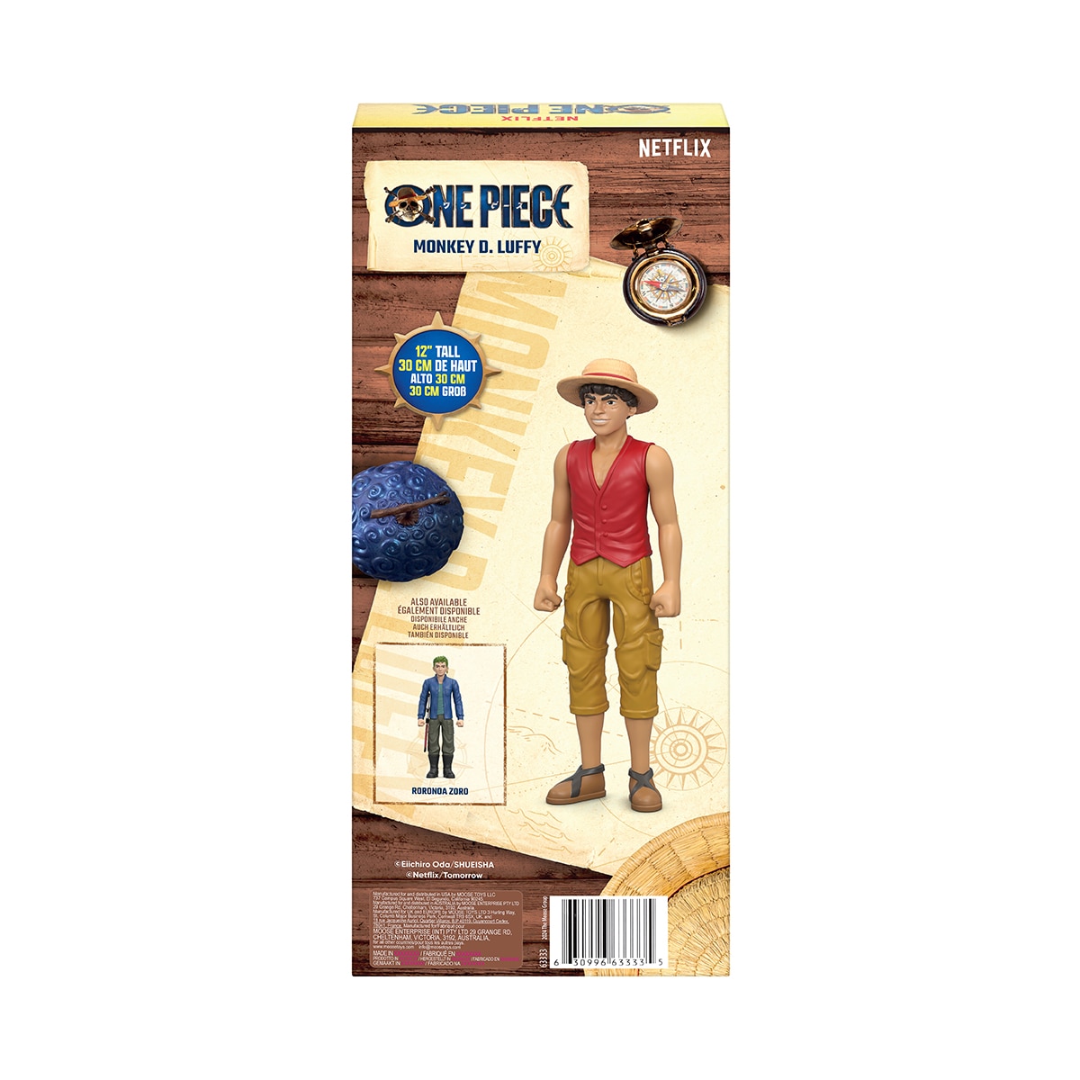 Figura de Acción LRG Luffy One Piece Moose 7